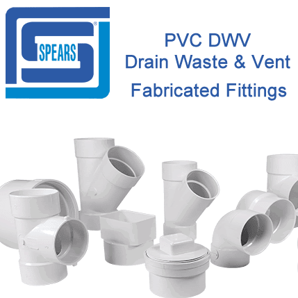 Spears_PVC-DWV-Fab Spears PVC-DWV Sch40 Fab