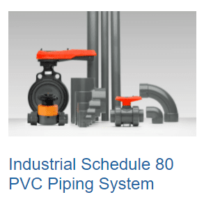 Georg Fischer Harvel Sch 80 PVC