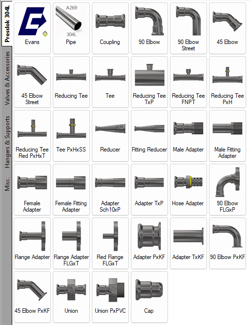 Evans Presslok 304L - Image 2